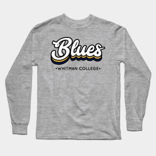 Blues - Whitman College Long Sleeve T-Shirt